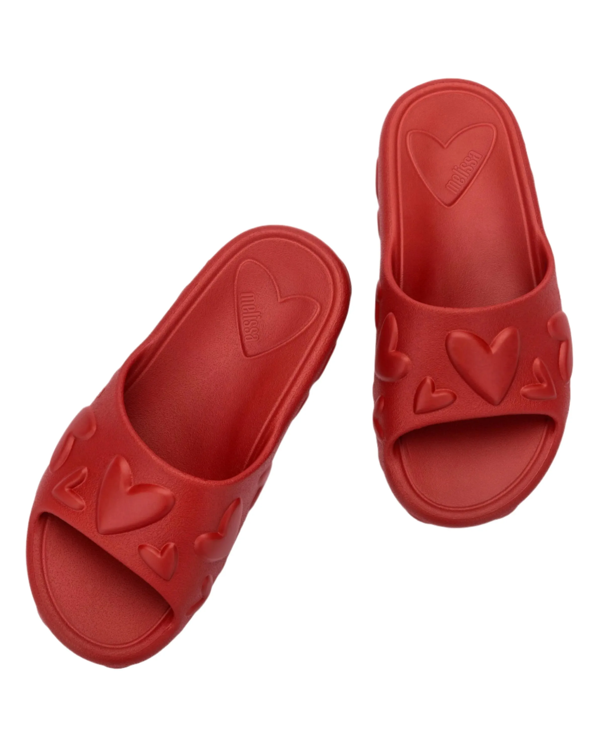 Melissa Free III AD Red Slides For Women