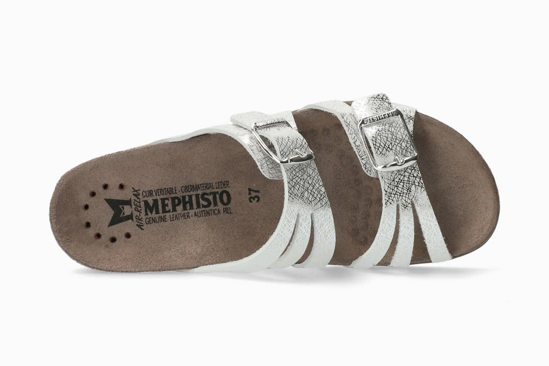 Mephisto Womens Helisa Silver