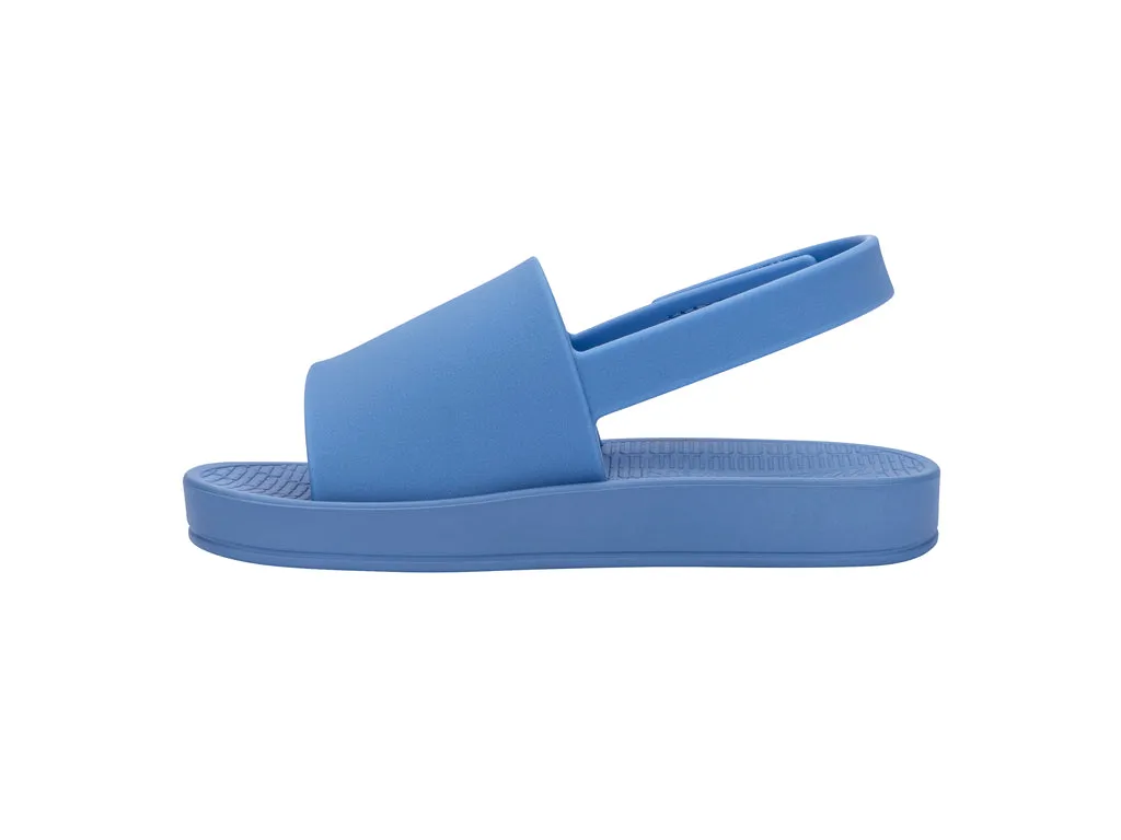 Mini Melissa Sun Sunset Blue Flat Sandals For Babies