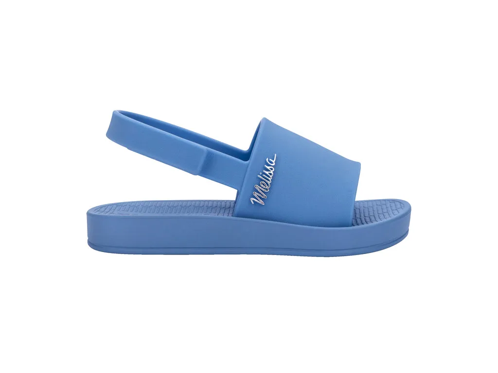 Mini Melissa Sun Sunset Blue Flat Sandals For Babies