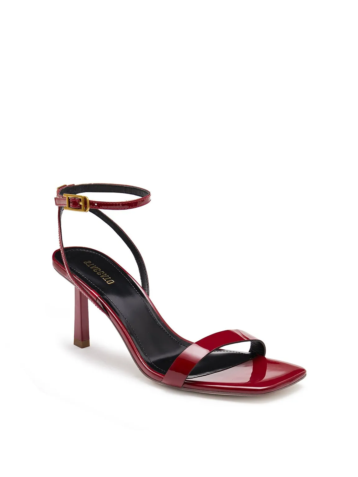 Multiple Strap Pointed Heel Sandals