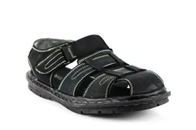 New Men's S-502 Heel Strap Fisherman Leather Sandals