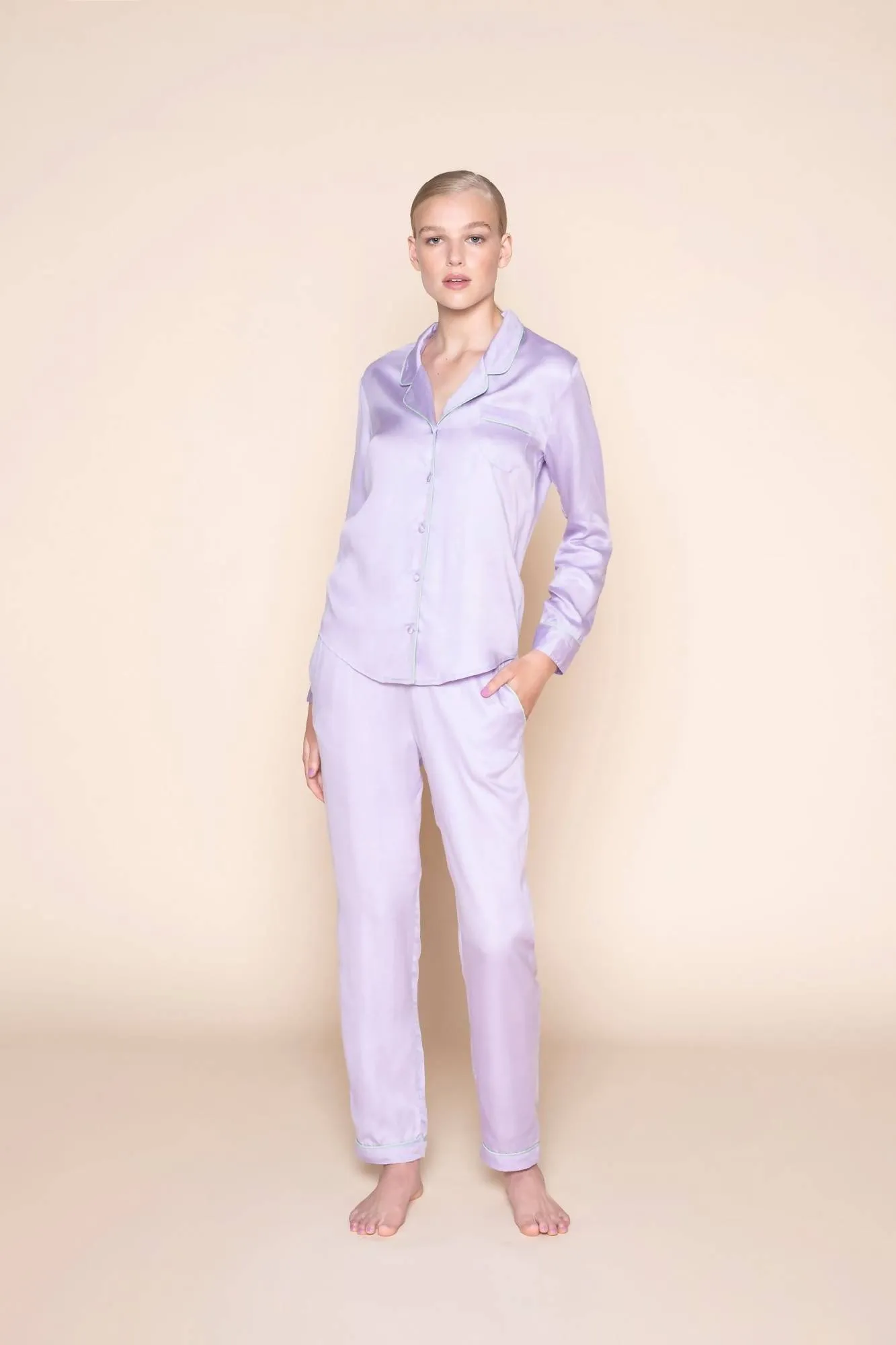 pants lavender love by Le Nap