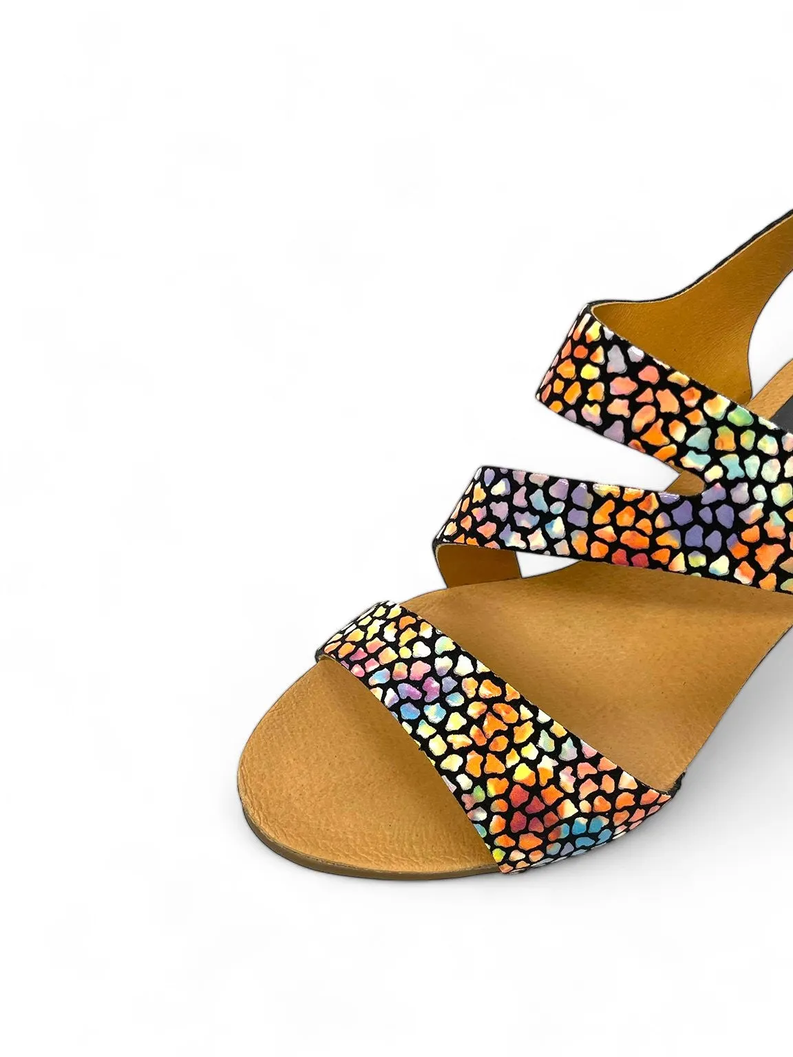 Penny Mosaic Heel Sandals