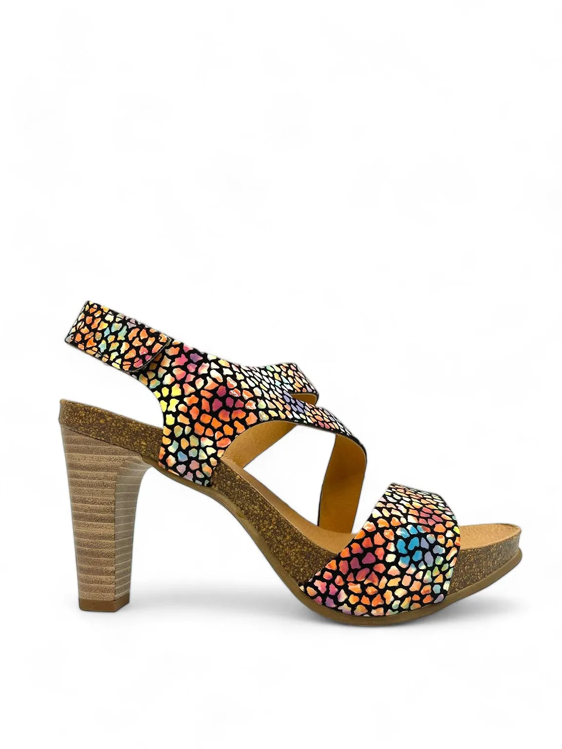 Penny Mosaic Heel Sandals