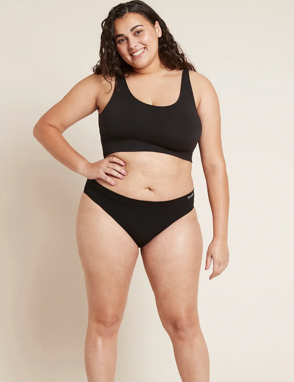 Period & Leak Proof - Classic Bikini - Moderate - Heavy - Black