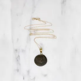 "Courage of the Army" Roman Empire Coin Necklace