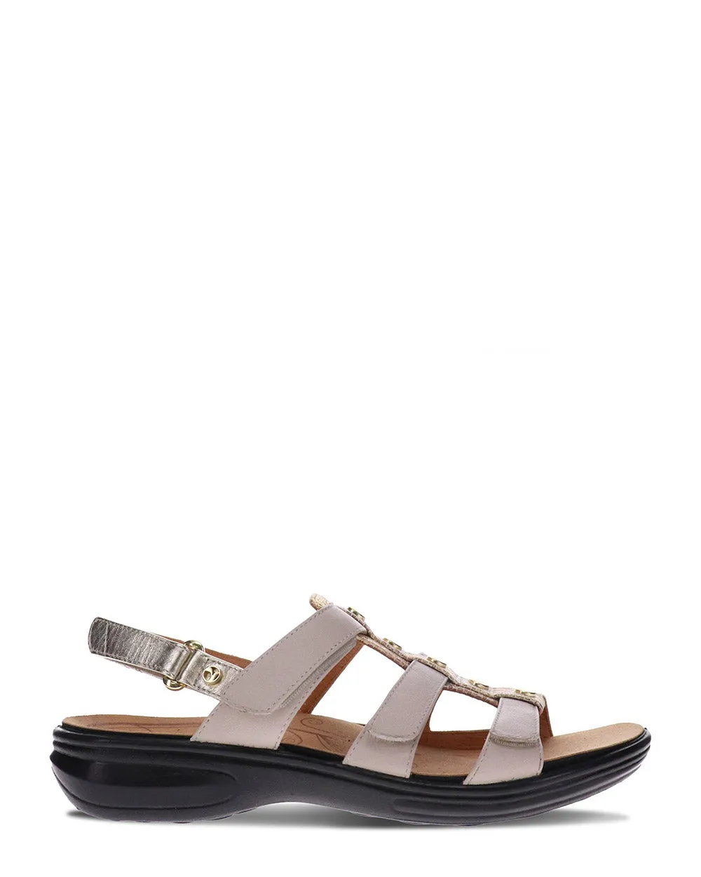 Revere Toledo Mixed Metallic Sandal