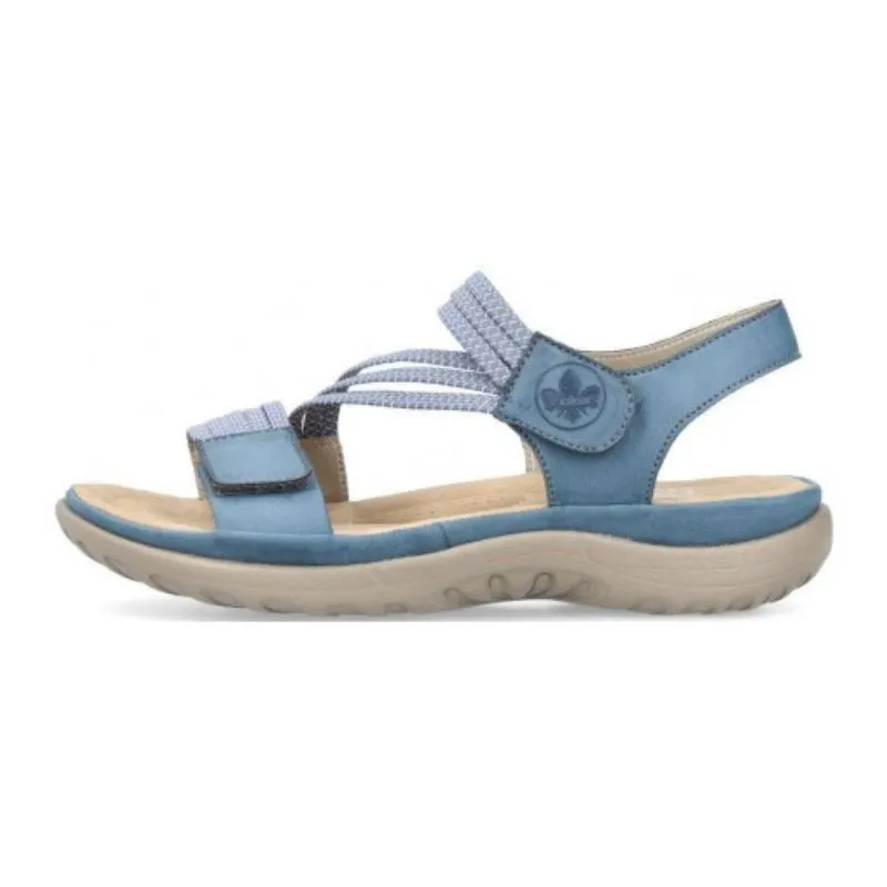 Rieker  64870-14 Blue Women's Sandals