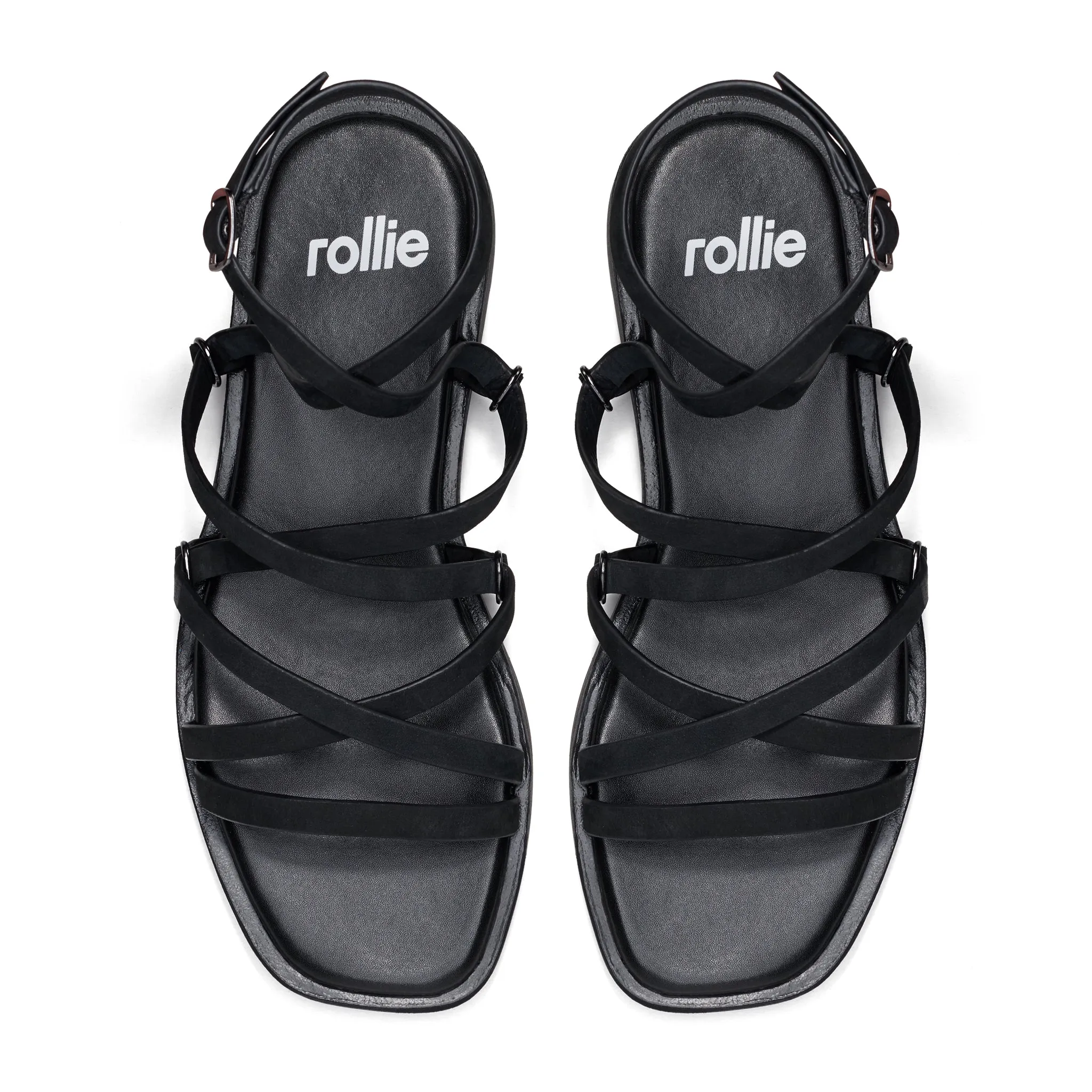 Roman Sandal All Black