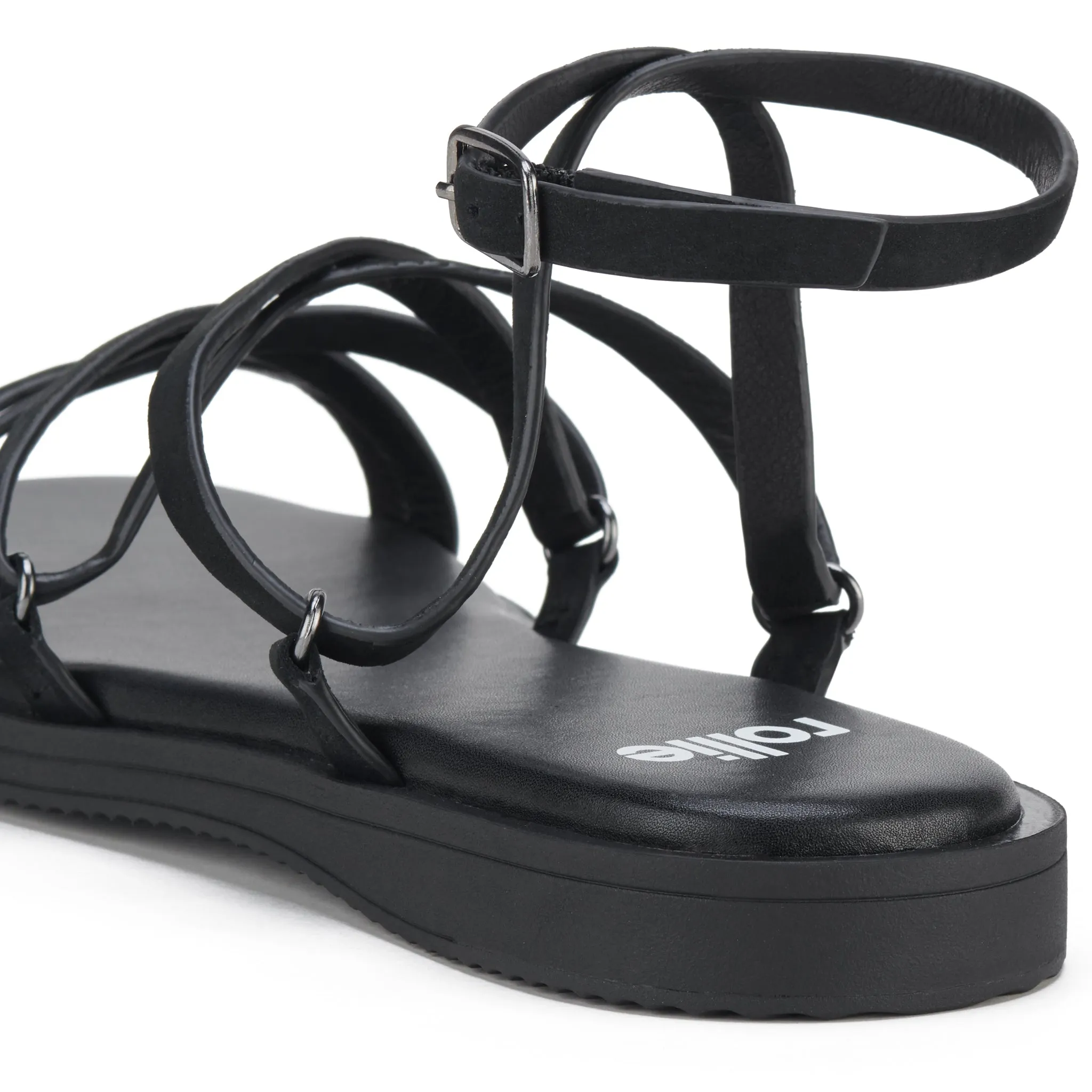 Roman Sandal All Black