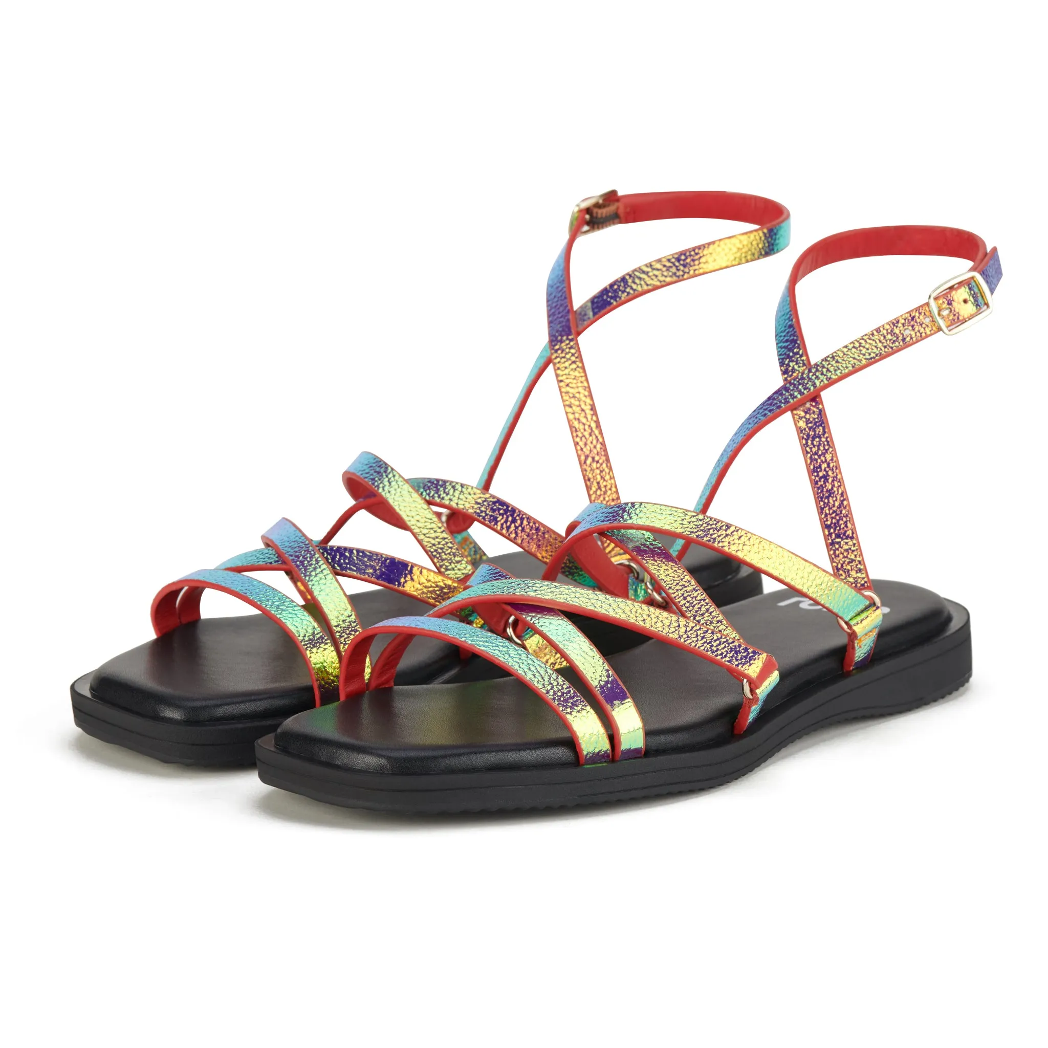 Roman Sandal Sunset Chrome