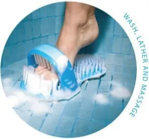 Shower Sandal Foot Scrubber