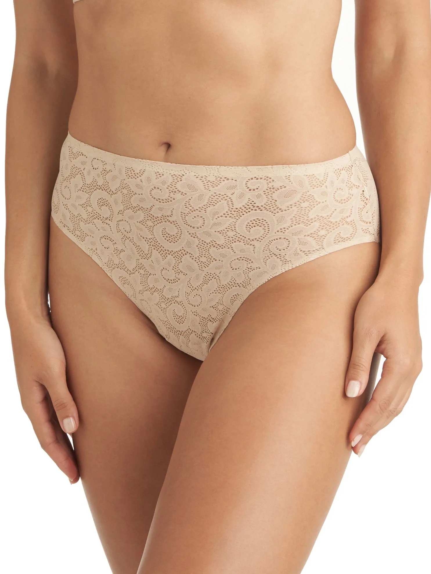 TC Edge® All-Over Lace High-Cut Brief