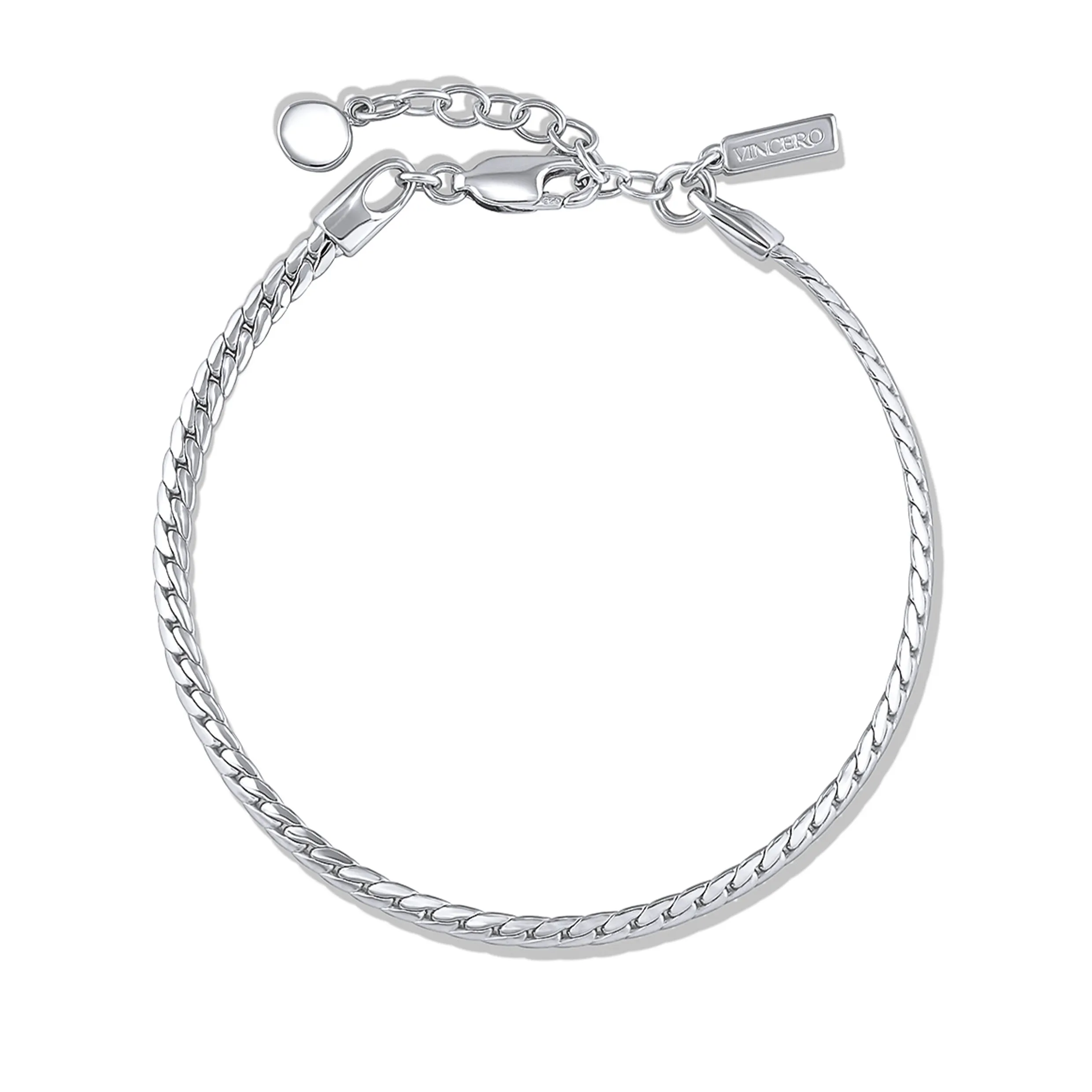 The Serpentine Bracelet - Sterling Silver