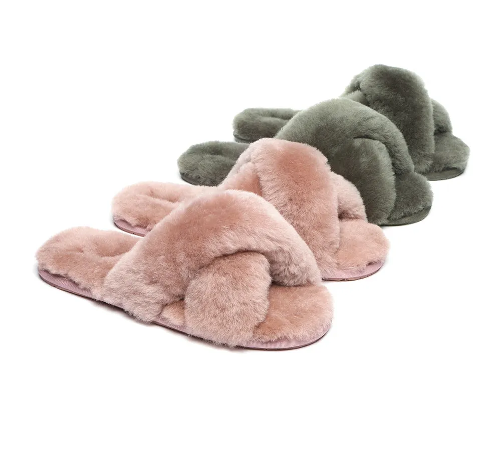 UGG Slides Fluffy Crossover Slides Linty Limited Edition