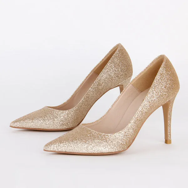 *UK size 2.5 - BALENO - multisand, 7cm heels