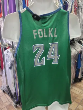 Vintage #24 KRISTIN FOLKL Minnesota Lynx WNBA Champion Jersey M