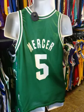 Vintage #5 RON MERCER Boston Celtics NBA Champion Jersey 40