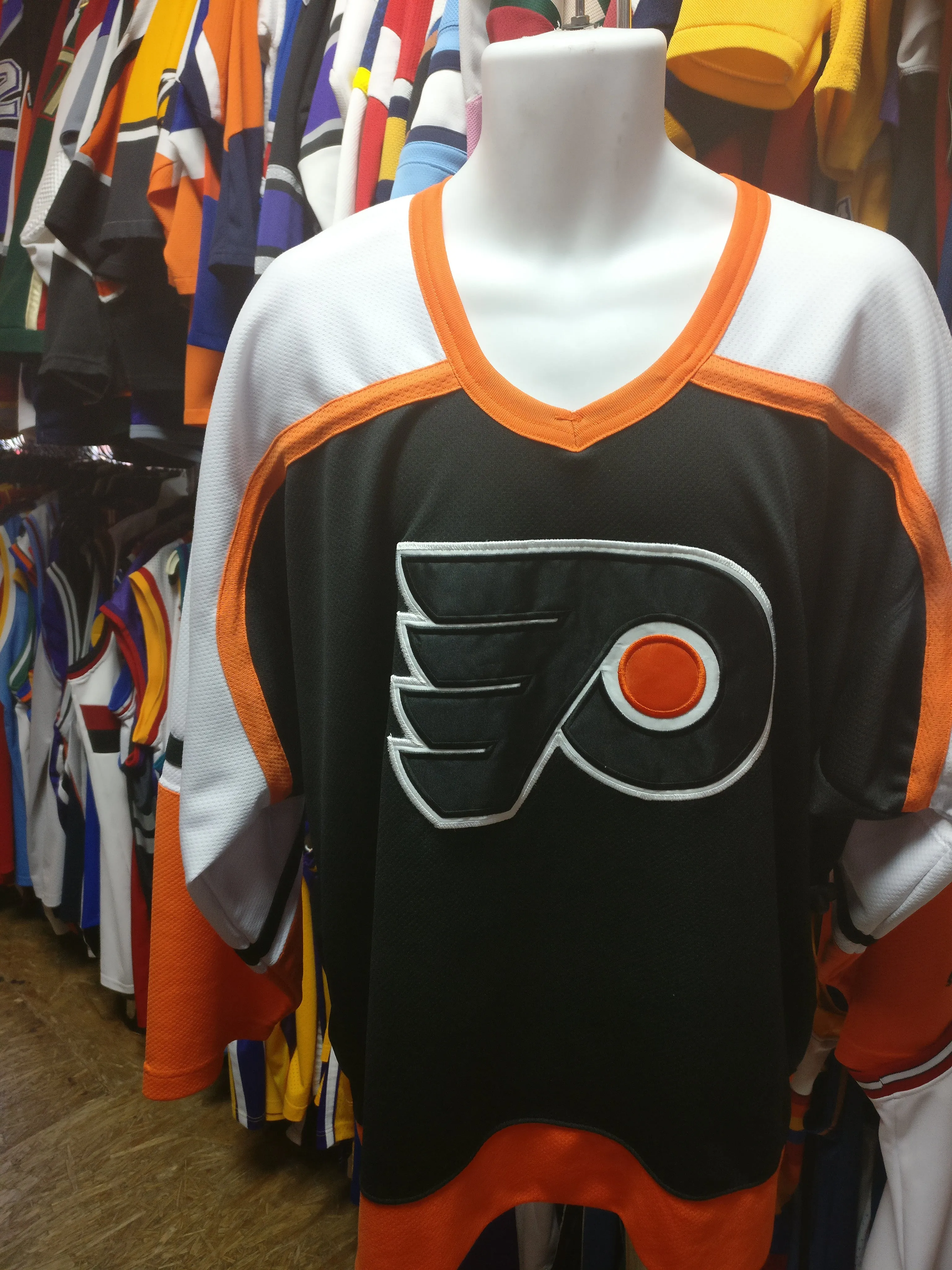 Vintage PHILADELPHIA FLYERS NHL Starter Jersey XXL