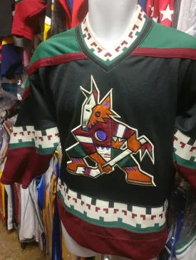 Vintage PHOENIX COYOTES NHL Pro Player Jersey YS/YM