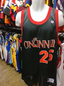 Vtg#25 DANNY FORTSON Cincinnati Bearcats Champion Jersey 48(Deadstock)