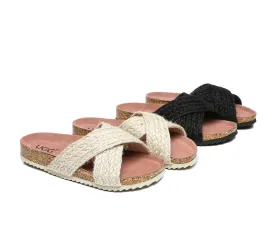 Women Sandals Espadrilles Flat Slide Milo