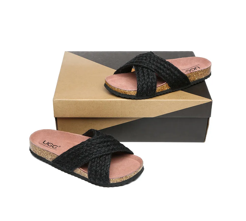 Women Sandals Espadrilles Flat Slide Milo