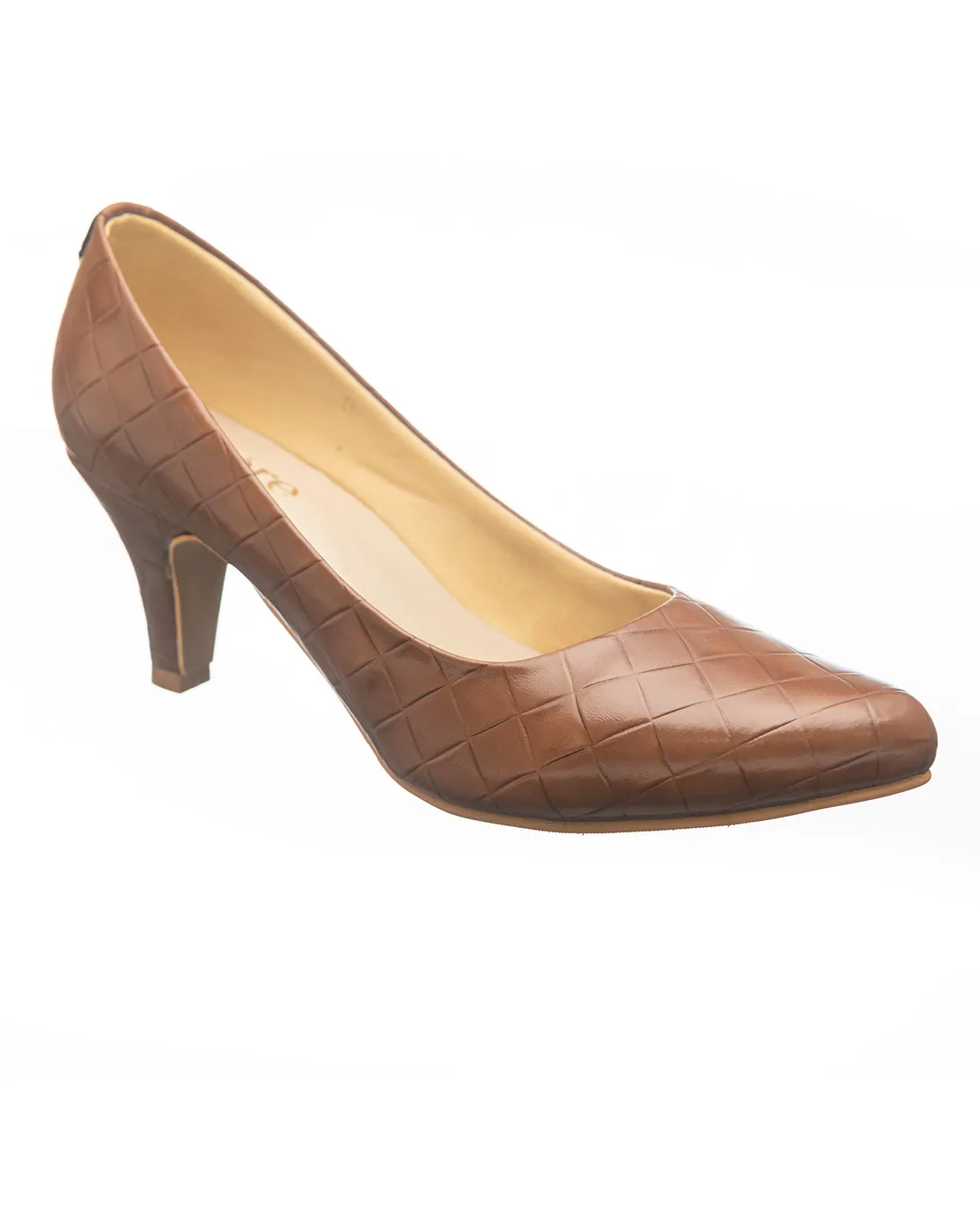 Women's Caramel Pump High Heels