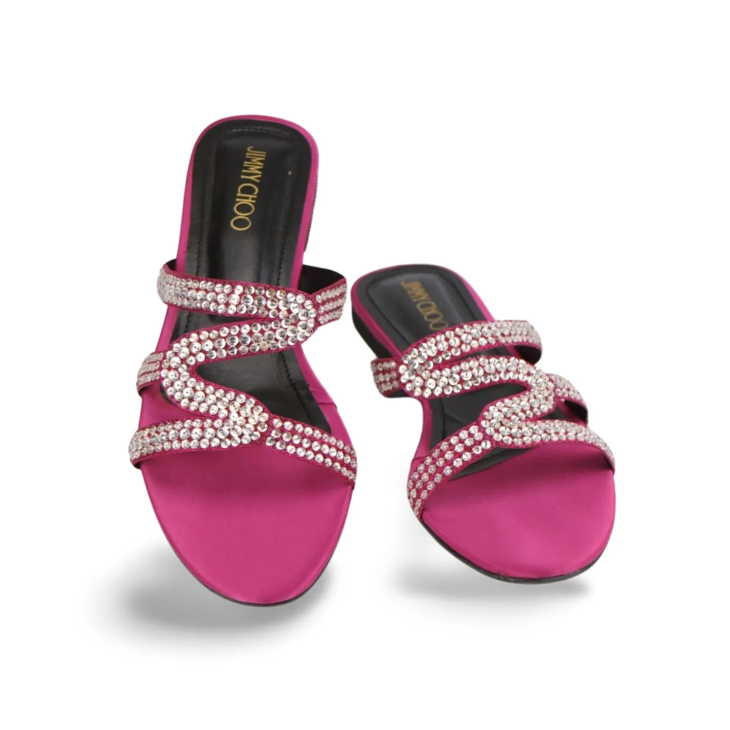 Women's Dress Sandals with Crystal Embellishments