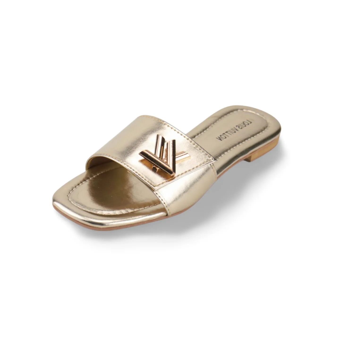 Women's Flat Sandal with Stylish Buckle Detail- 1023