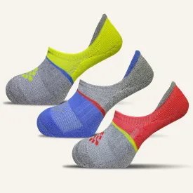 Women's Hidden No Show Socks with Heel Tab- 3 Pair